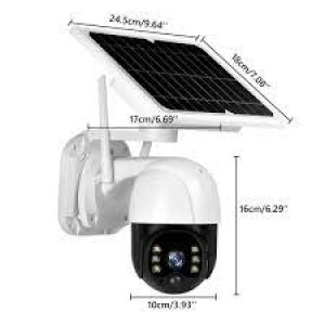 Camara PTZ Con Panel Solar