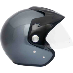 CASCO ZEUZ 507 JET TITANIO BRILLO
