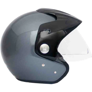 CASCO ZEUZ 507 JET TITANIO BRILLO