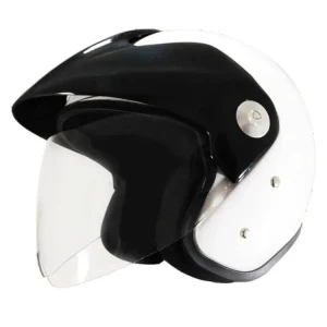 CASCO JET ZEUZ 507  BLANCO BRILLO