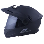 CASCO XSPORT MULTIPROPOSITO ABATIBLE NEGRO MATE