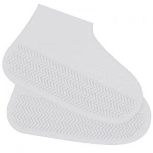 Cobertor de Zapatos Rain Talla L blanco