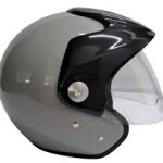 CASCO ZEUZ 507 JET GRIS NARDO BRILLO