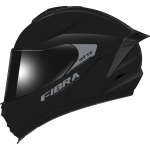 CASCO FIBRA BYTE NEGRO MATE