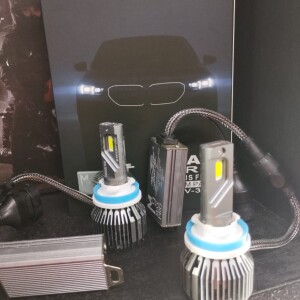 Bombillo Led H11 para carro 24000LM Probiker org alta potencia