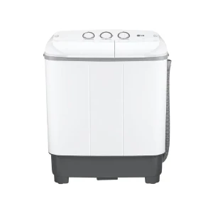 Lavadora LG SemiAutomática: Carga Superior 8KG WP8WMR Blanco, Dieseño Doble Tina
