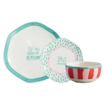 Vajilla Corona Josecami 4/12