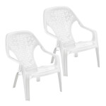 Silla Playera Blanco X2