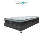 Colchon CONFORT FULL + Base Cama