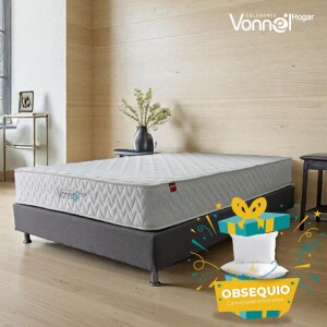 Colchon moon + Base Cama