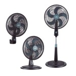 Ventilador 3 en1 Kalley  K-V31N02, 5 aspas de 18 pulgadas