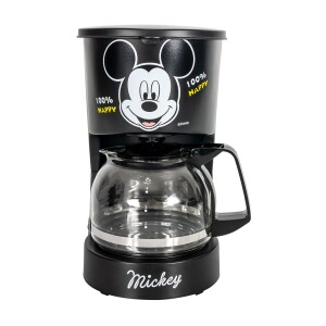 Cafetera KALLEY 4 tazas Mickey Mouse de Disney  Negro
