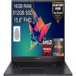 Computador Portátil Asus M350 Ryzen 7 7730u 16 Ram DDR4 512 Ssd 15 Pulgadas