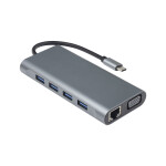 Multipuerto HUB USB Tipo C 11 en 1 HDTV