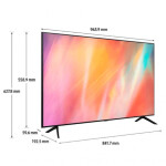 TELEVISOR SAMSUNG 43AU7000 43" 4K-UHD SMART TV+BARRA DE SONIDO SAMSUNG HW-T400/ZL