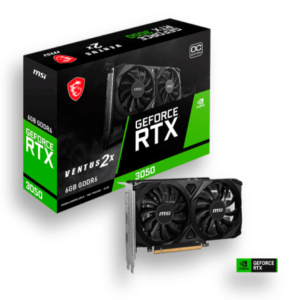 Tarjeta de Video MSI Ventus 3050 6 GB DDR6