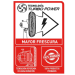 Ventilador Turbo Power Pedestal Bco