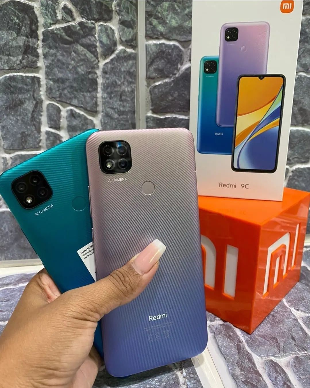 Xiaomi Redmi 9c 3+64GB Gris