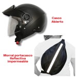 KIT: CASCO ABIERTO CERTIFICADO + PRENDA REFLECTIVA