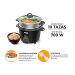 Olla Arrocera KALLEY 10 Tazas K-RC18N Negro