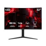 Monitor KALLEY Gamer 32" Pulgadas M32QG QHD Curvo Negro