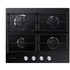 Estufa de empotrar SAMSUNG 60 cms 4 puestos Gas Natural NA64C3010AK/CO Negro