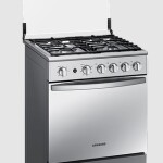 Estufa de Piso Samsung Mixta 4 Puestos con Horno y Dorador NX24BG57413SCO