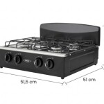 Estufa De Mesa Avellana T Gas Propano Negra