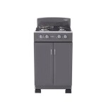 Estufa Romero Gabinete Torre Mixta 3x1 Gas Propano Plata
