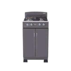 Estufa Romero Gabinete Torre Mixta 3x1 Gas Propano Plata