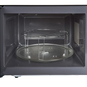 Haceb   Horno Microondas Haceb Negro con GRILL de 25 Lts - 0.9