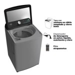 Lavadora KALLEY Carga Superior 22 Kilos K-LD22G Gris