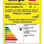 Nevera LG No Frost Congelador Superior 243 Litros VT24BPY Gris