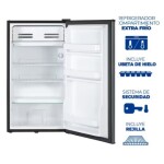 Minibar KALLEY Frost Una Puerta 93 Litros K-MB93N Gris Oscuro