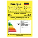 Nevera HACEB No frost Congelador Superior 391 litros N404