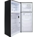 Nevera No Frost Congelador Superior 428 Litros 448 Negro esmeralda