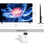 TV TCL 65" V6C 4K-UHD