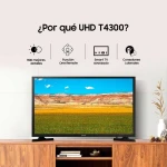 Televisor SAMSUNG 32 Pulgadas LED Hd Smart TV UN32T4300