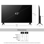 TV TCL 43" S5K 4KFHD QLED