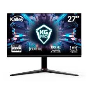 Monitor Kalley GAMER Monitor KALLEY Gamer 27" Pulgadas M27G180 Plano Negro